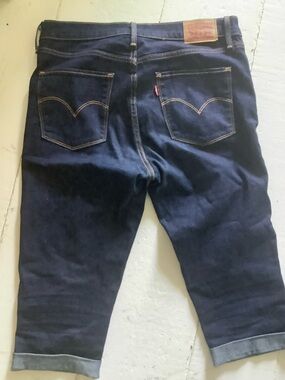 Levis new long shorts size 27